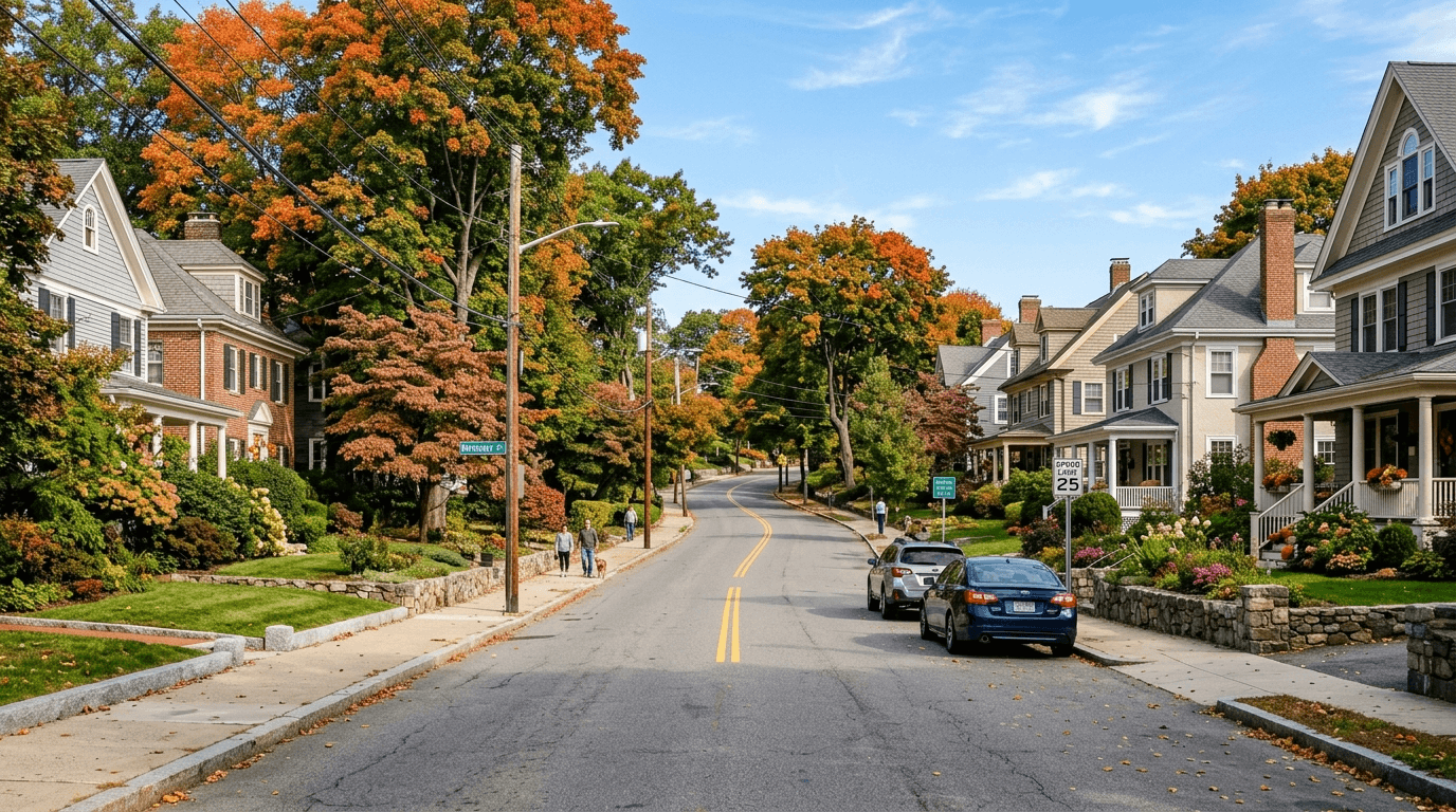 Newton MA Real Estate: Village and Price-Tier Divide