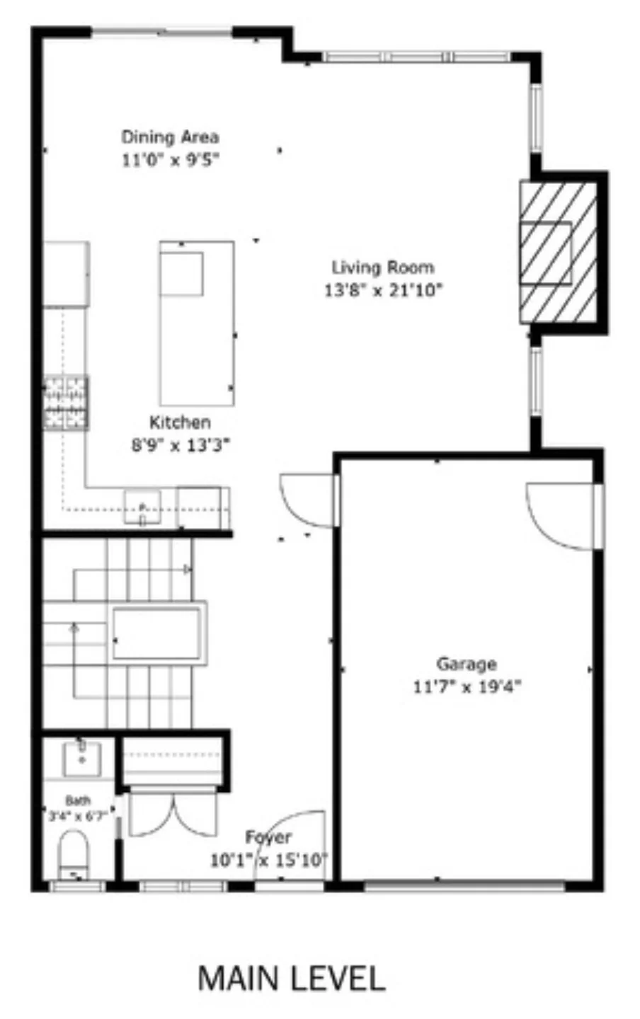 Floor Plan Level 1